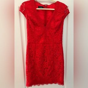 Bebe Red Cocktail Dress